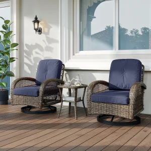3 Pieces Patio Furniture Set